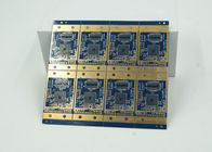 China 6 Layer High Frequency HDI Universal PCB Board Blue Solder Mask BGA HDI Circuit Boards manufacturer