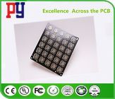 China 6 layer circuit board  black  fr4  1OZ   Multilayer PCB Board   HDI manufacturer