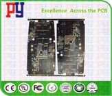 China Printed Circuit Board Multilayer PCB Board black oil Rigid PCB Board manufacturer