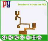 China Copper Rigid Printed Circuit Boards , Flexible Pcb Prototype 5mil PET Material FPC manufacturer