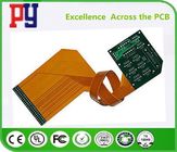 China Double Sided Rigid Flex PCB Immersion Gold 3/3 MIL Line Width / Spacing High Performance company