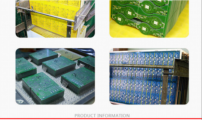 Yellow Solder Mask Color Multilayer PCB Circuit Board 6 Layer Fr4 1.6 1OZ High TG