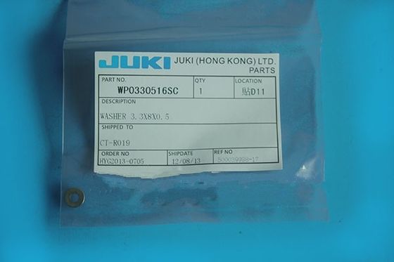 China Professional Surface Mount Parts JUKI WASHER 3.3X8X0.5 WP0330516SC manufacturer