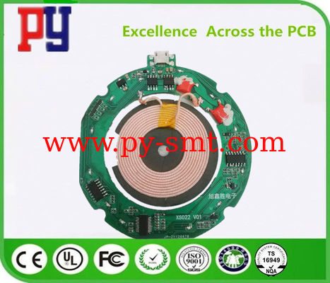 China Custom PCBA Board Wireless Charging Transmitter Coil Cell Phone Charger Pad manufacturer
