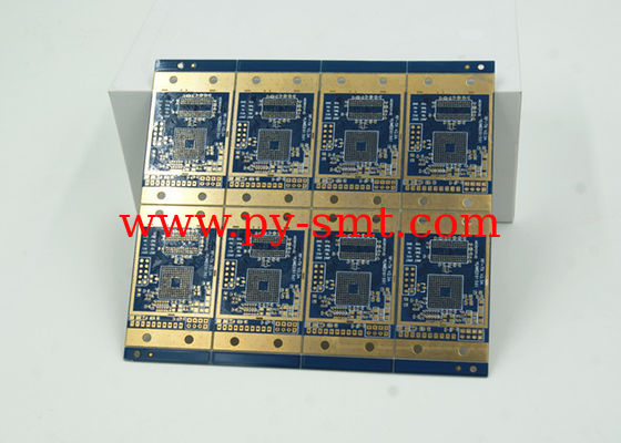 China 6 Layer High Frequency HDI Universal PCB Board Blue Solder Mask BGA HDI Circuit Boards manufacturer