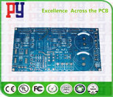 China PCB printed circuit board biue oil Multilayer rigid PCB electronic printed circuit board manufacturer