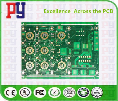 China Gold Impregnated 4oz HASL FR4 Multilayer PCB Board manufacturer