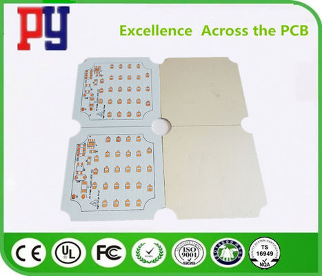 China LED Pcb Molding Single Layer Printed Circuit Board 22F Fiberglass Board 1.6mm Surface Finish HASL manufacturer