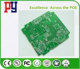 China 2oz Single Sided PCB Board Gold Plating 0.6mm Thickness Copper Fr4 Base Material manufacturer