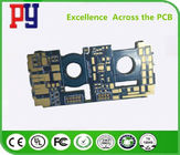China Power Supply 6 Layers FR4 PCB Board Blue Solder Mask 2.0mm Board Thickness manufacturer
