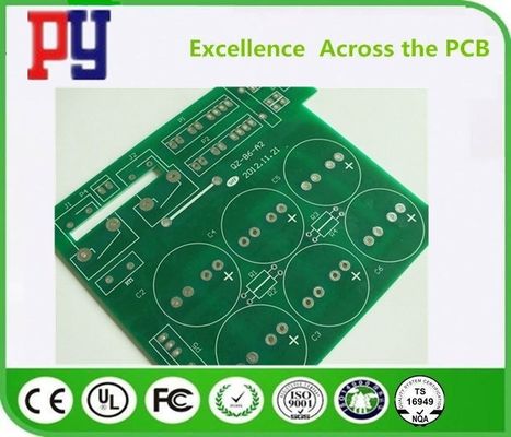 China Lead Free FR4 PCB Board 2 Layer Rigid Fr4 Base Material 1-4oz Copper Thickness manufacturer