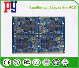 China Blue 8 Layer Double Sided PCB Board 1.6MM Immersion Gold 0.25mm Hole ENIG Surface manufacturer