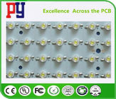 China White Rigid Flex LED PCB Board Immersion Gold 2 Layer 1OZ Copper Thickness manufacturer
