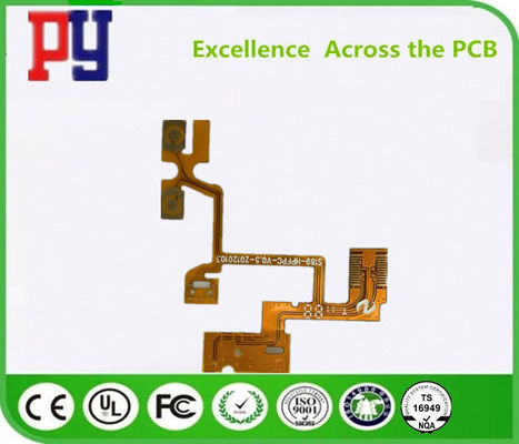 China Copper Rigid Printed Circuit Boards , Flexible Pcb Prototype 5mil PET Material FPC manufacturer