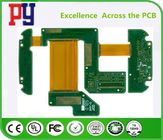 China Long Lifespan Rigid Flex PCB 6 Layer 1-3 Oz Copper Thickness ENIG Process manufacturer