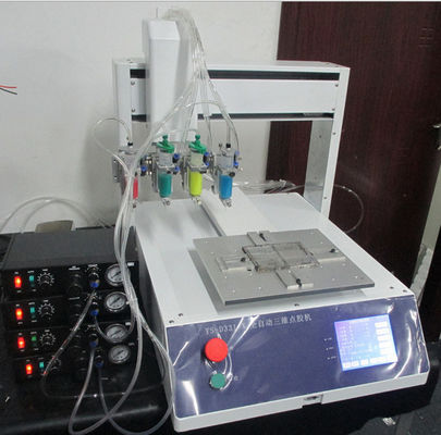 China Multi Color Automatic Glue Dispenser , Robotic Dispensing Systems For Fluid manufacturer