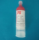 China Red Plastic SMT Solder Paste UV Curing Plastic Bonding Adhesives For Posts 30CC manufacturer