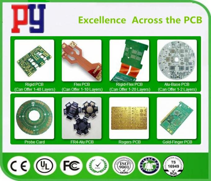Fr4 8 Layers Rigid Flexible 1OZ PCB Printed Circuit Board