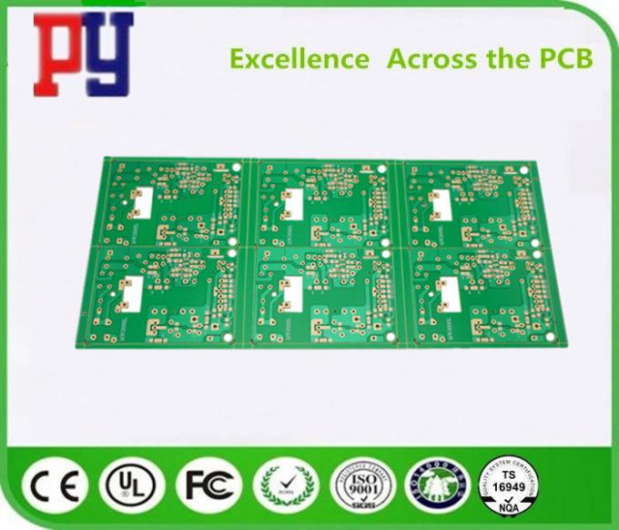 Led Lighting Double Sided PCB Board Prototypes Aluminum Black Solder Mask HASL Surface