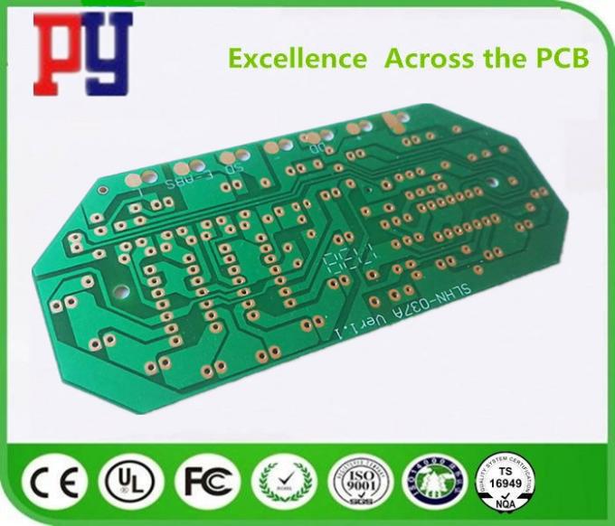 Led Lighting Double Sided PCB Board Prototypes Aluminum Black Solder Mask HASL Surface