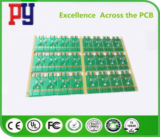 Transfer Single Sided Circuit Board , One Layer Pcb Molding 22F Fiberglass 1OZ Copper