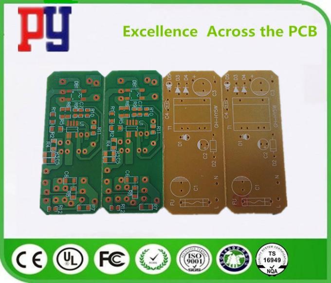 1.2mm Thickness Single Sided PCB Board 1OZ Copper Gerber / PCB File Needed