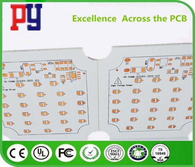 Surface Finish Osp Single Layer PCB Fabrication 22F Fiberglass Board Line Width 0.4mm