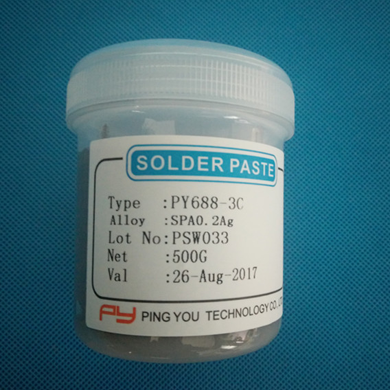 Water Soluble Flux Soldering Paste For Welding Flux PY-6883C Silver 0.2