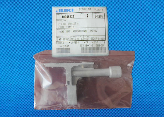 Z Slide Bracket SMT Spare Parts 40046631 For JUKI KE3020 Smt Placement Equipment factory