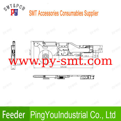 Small Size Smt Label Feeder Non Standard Label Type For JUKI ZEVATECH Feeder Accessories factory