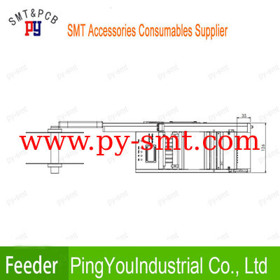 Small Size Smt Label Feeder Non Standard Label Type For JUKI ZEVATECH Feeder Accessories factory