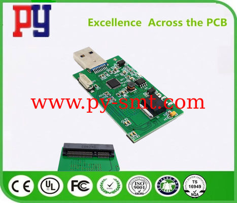 PCI-E MSATA USB3.0 Adapter Card PCBA Board Conveter Externe SSD PCBA Carte Wifi Development Kit factory