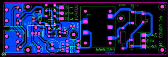 1 Layer Pcb Circuit Board , Surface Mount Pcb Assembly hasl Surface Finishing factory