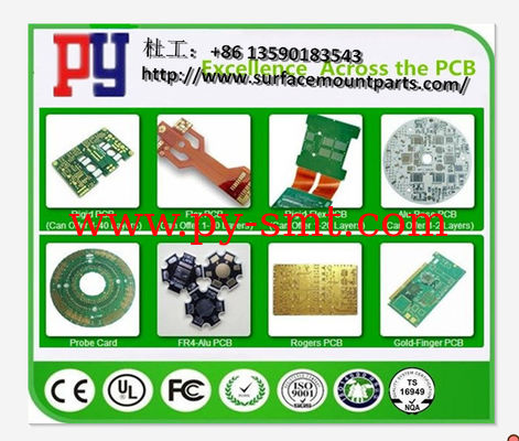 High Precision Prototype PCB Printed Circuit Board 2 Layers 0.1~0.30MM Thickness factory