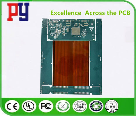 Fr4 8 Layers Rigid Flexible 1OZ PCB Printed Circuit Board factory