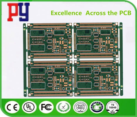 Immersion Gold 12 Layer Fr4 1.6mm HDI Rigid Flex PCB board factory