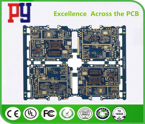 10 Layers Fr4 1.6mm 94v0 HDI PCB Printed Circuit Board factory