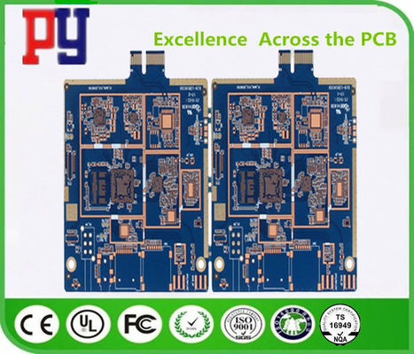 10 Layers Fr4 1.6mm 94v0 HDI PCB Printed Circuit Board factory