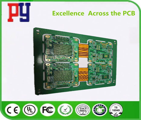 94v0 Green Rigid Flexible HDI Printed Circuit Board factory