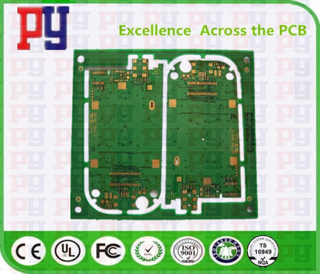print circuit board Castellated Edges Matte 1.55mm 35um Multilayer PCB Board factory