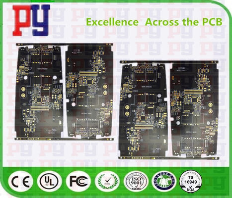 Printed Circuit Board Multilayer PCB Board black oil Rigid PCB Board factory