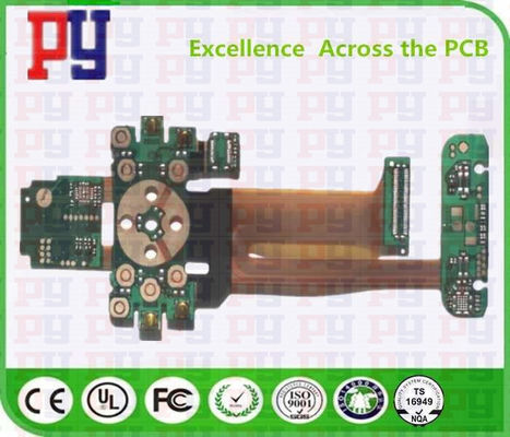 Double Layer FPC 1.6mm thickness FR4 Flexible PCB Board 4oz factory