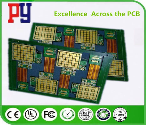 Rigid Flex 6 Layer FR4 PCB quick turn Printed Circuit Board factory