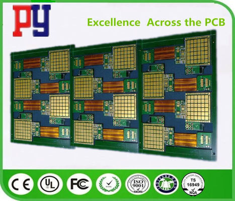 Rigid Flex 6 Layer FR4 PCB quick turn Printed Circuit Board factory