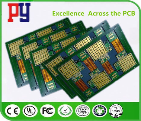 Rigid Flex 6 Layer FR4 PCB quick turn Printed Circuit Board factory