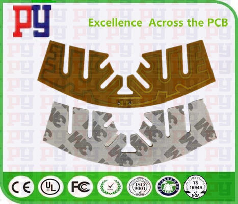 FR4 FPC 3mil Hole 0.15mm Thickness Flexible PCB Assembly factory