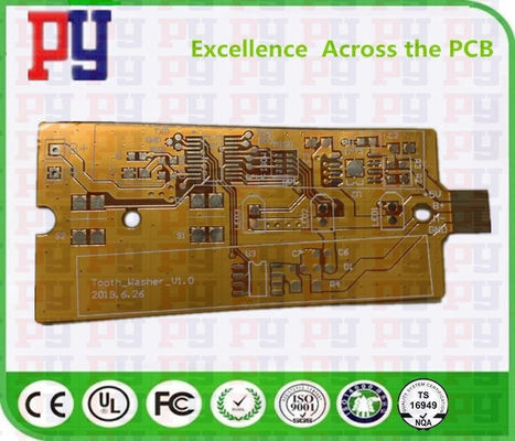 Flexible 0.3mm Thickness 2oz HASL PCB Printed Circuit Board factory