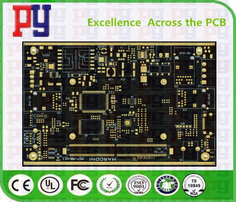 Cross Blind Buried Hole 8-12 Layers HASL FR4 HDI PCB Board 3mil factory