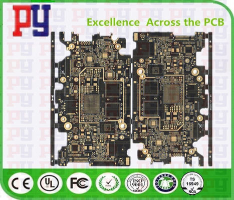 2 HDI Blind Hole HASL 3mil 1.6mm PCB Printed Circuit Board factory