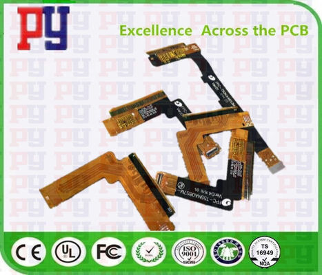 2 Layer Copper Foil FR4 3mil FPC Flex PCB Board HASL factory